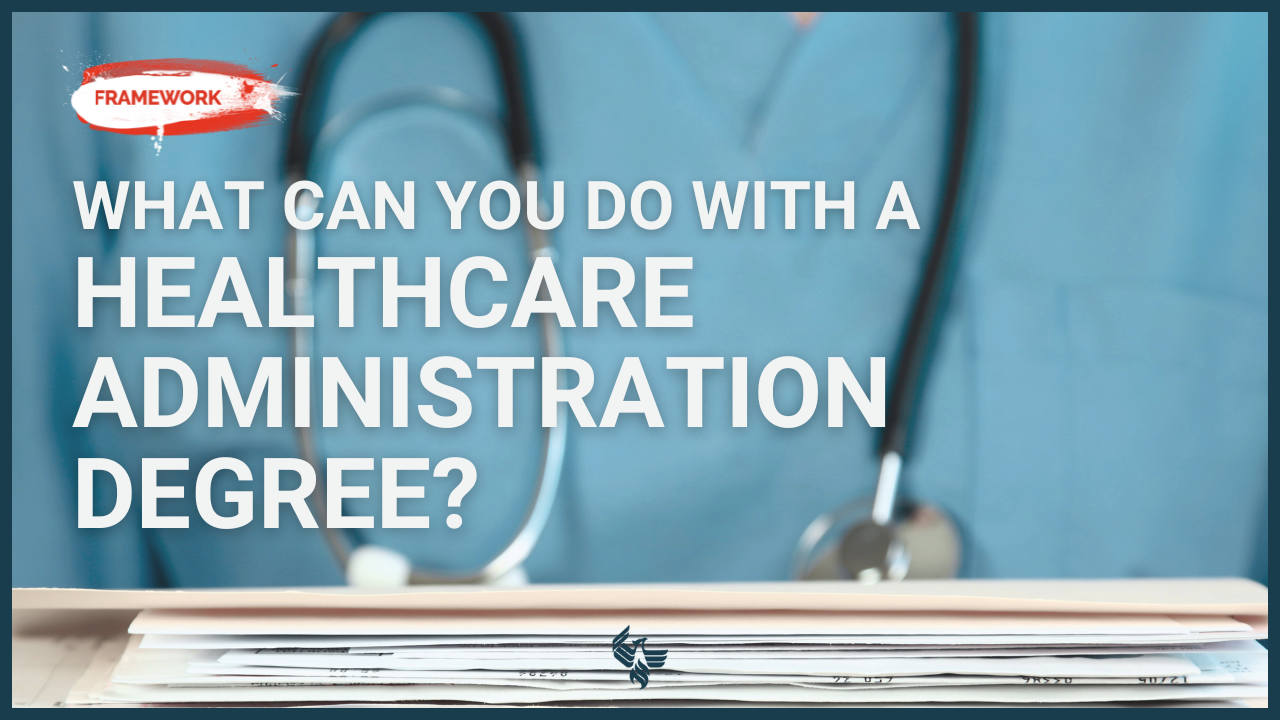 Watch on YouTube - What can you do with a healthcare administration degree?