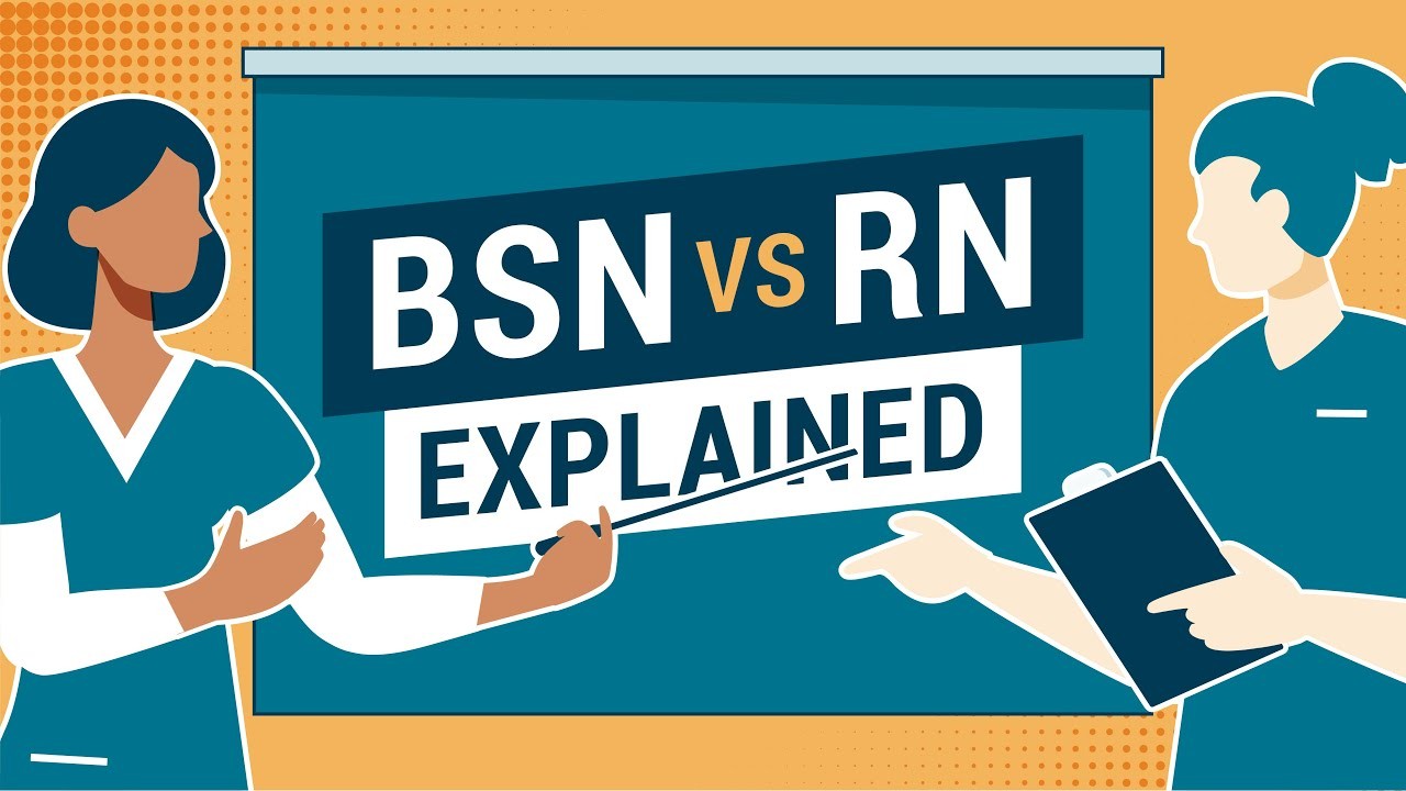 Watch on YouTube - BSN vs. RN explained