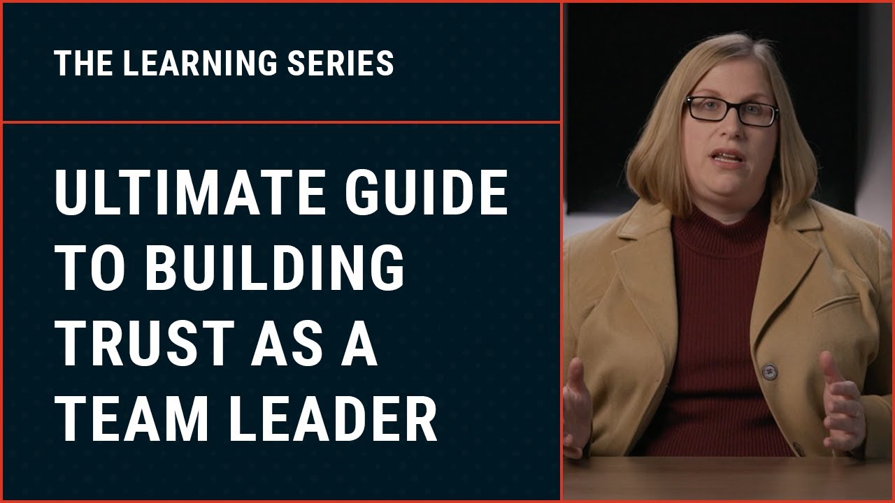 Watch on YouTube How to Build Trust With Your Team