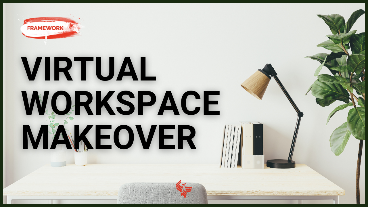 Watch on YouTube Boost Your Work From Home Productivity in MINUTES with a virtual workspace makeover.!