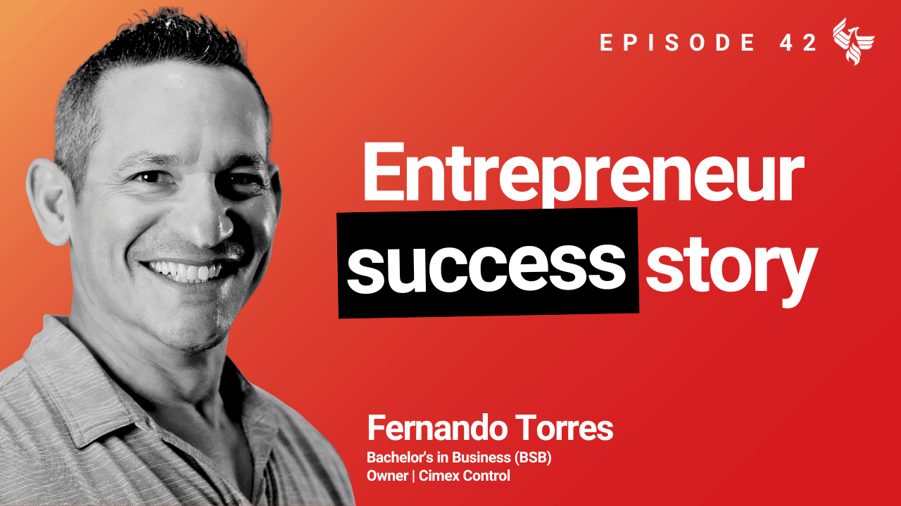 Play video of episode forty-two of the Degrees of Success podcast featuring Fernando Torres.