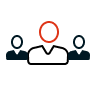 Team communication icon